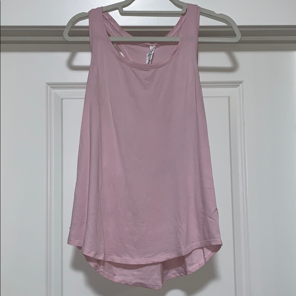Lululemon pale pink tank